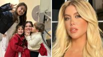 La China Suárez mostró a sus hijos disfrutando de la casa de los sueños de Wanda Nara