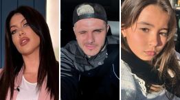 Rufina Cabré, Mauro Icardi y Wanda Nara