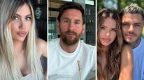 Wanda Nara, Lionel Messi, Mauro Icardi y la China Suárez