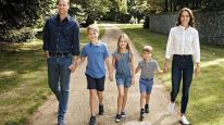 William y Kate con sus hijos