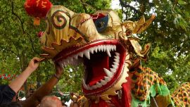 Dragones, luces y robots: todos los festejos del Año Nuevo Chino en CABA durante este fin de semana largo