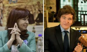 Javier Milei y Cristina Kirchner dominan la interacción en redes