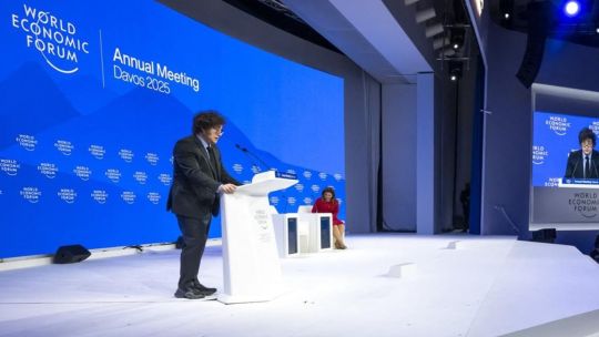 Paulón sobre el discurso de Milei en Davos:  