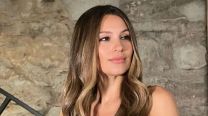 Vestido marrón sin mangas al estilo Pocahontas, el impactante look que lució Pampita gracias a un emprendedor