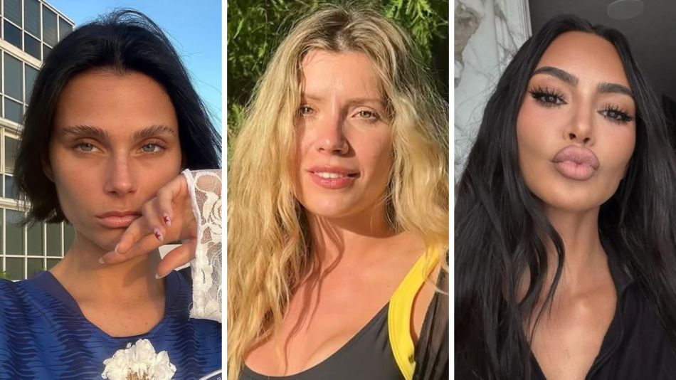 Valentina Zenere a Laurita Fernández y Kim Kardashian