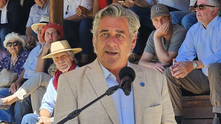 Nicolás Pino, presidente de la Sociedad Rural Argentina