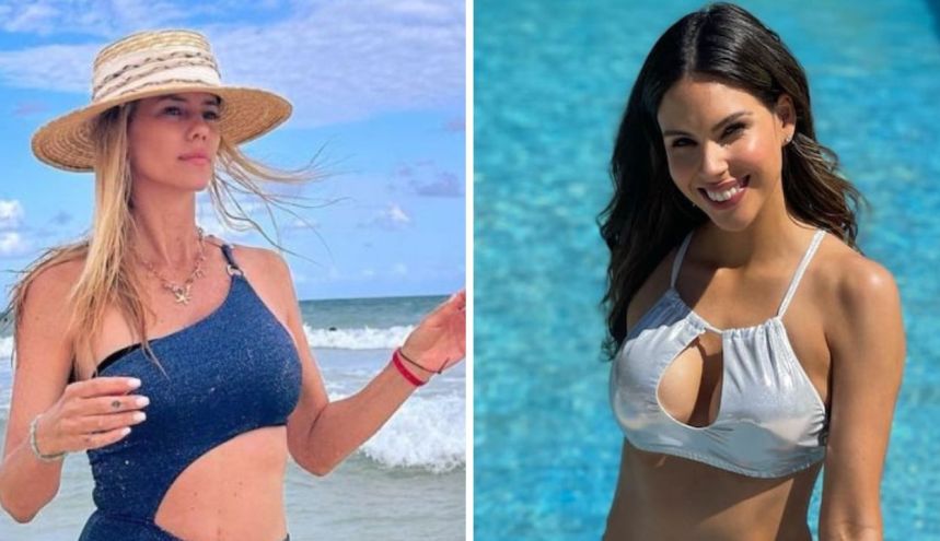 De Nicole Neumann a Barby Franco: el bikini animal print que todas quieren llevar este verano