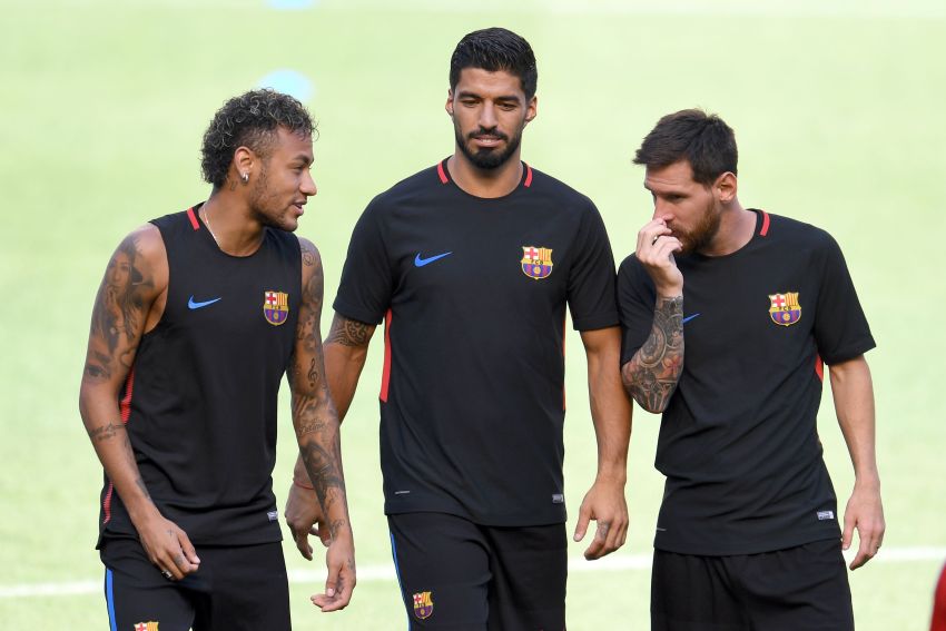 Neymar, Suárez y Messi