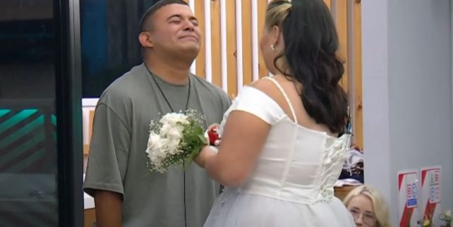 Brian Alberto y su pareja en Gran Hermano