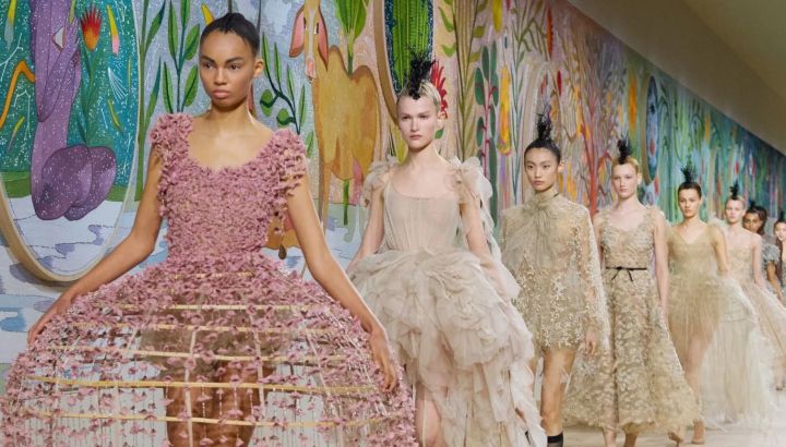 Dior deslumbra en la Alta Costura Primavera-Verano 2025 con una propuesta que celebra la feminidad y la artesanía