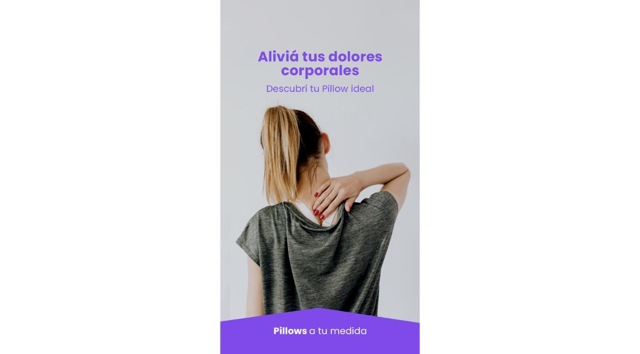 Decile chau al dolor lumbar con Pillows a tu Medida