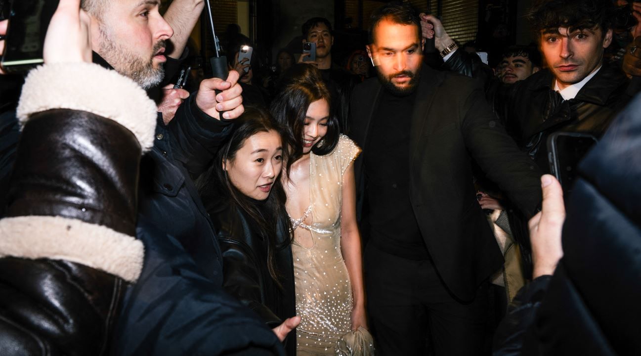 JENNIE en el desfile de Jean Paul Gaultier