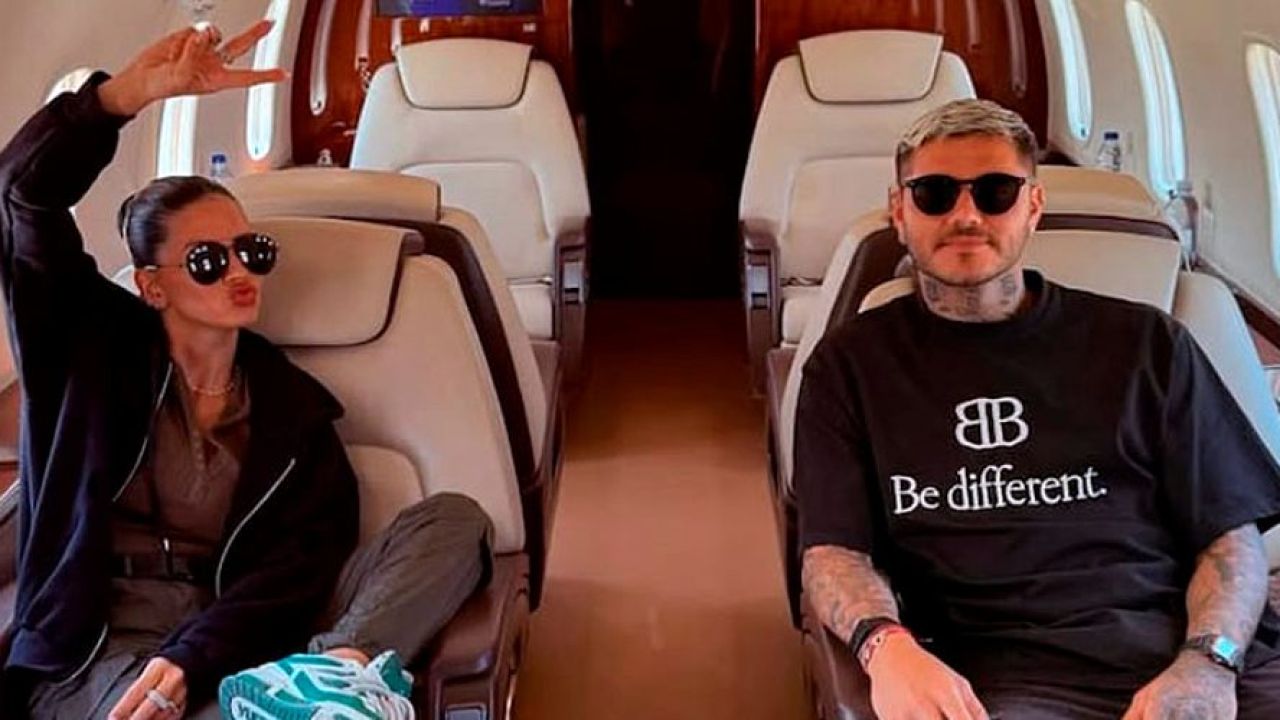 Icardi, La China, Wanda y los aviones | Foto:CEDOC