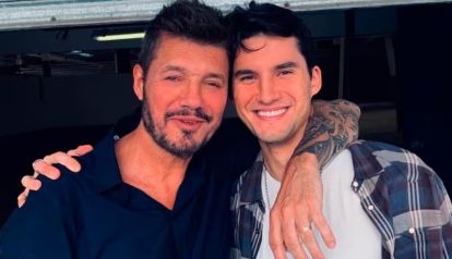 Marcelo Tinelli y Francisco Tinelli