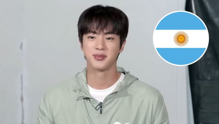 Jin, de BTS, usó el himno nacional argentino para su programa y los fans enloquecieron