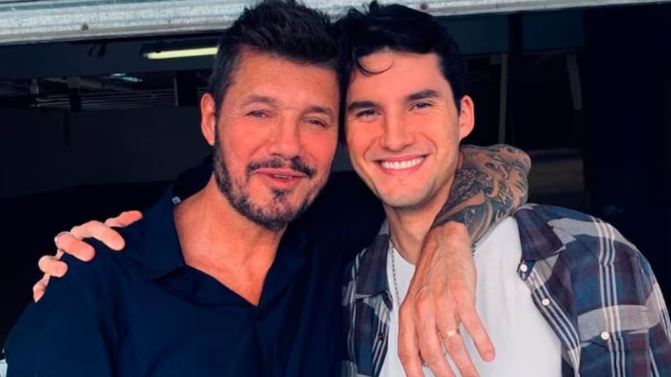 Marcelo Tinelli y Francisco Tinelli