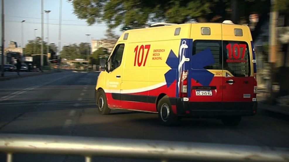 ambulancia del 107 en Córdoba