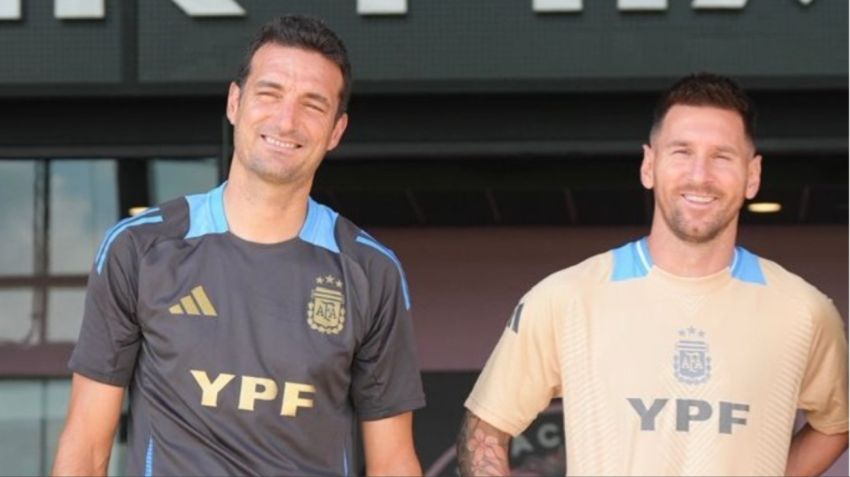 ¿Juntos en 2026? Scaloni sueña con tener a Leo en la próxima Copa del Mundo.