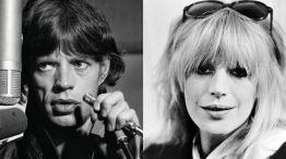 Marianne Faithfull y Mick Jagger