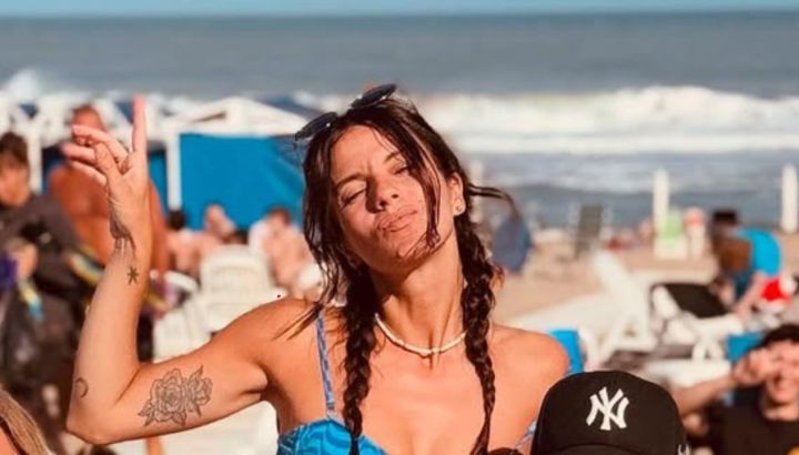 Desde mates hasta spa, Gime Accardi enseñó cómo aprovechar cada minuto en la playa