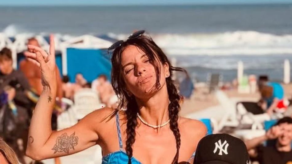 Gime Accardi mostró como le "sacó el jugo" a sus cuatro días de playa