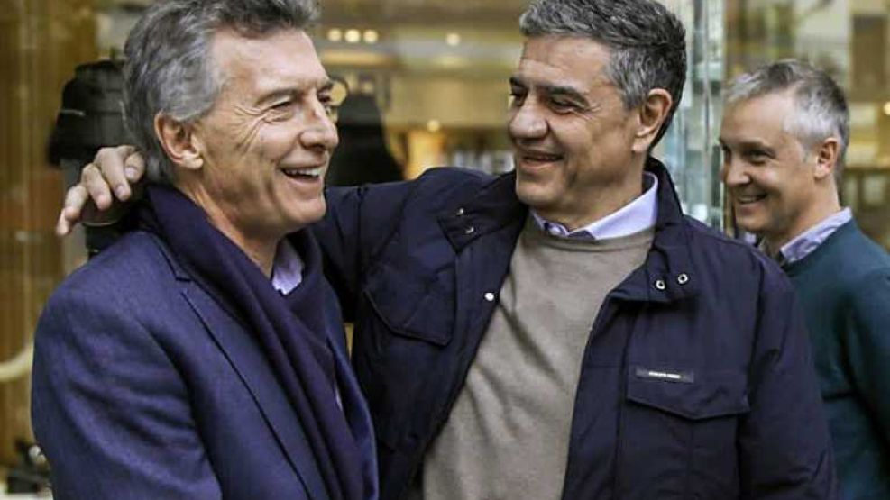 Mauirico Macri junto a Jorge Macri