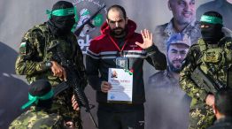 Yarden Bibas, liberado por Hamás este sábado 1° de febrero en Gaza.