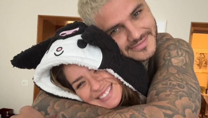 La sensual foto de Mauro Icardi que compartió la China Suárez en redes