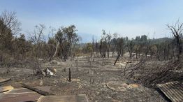 Incendios en El Bolsón, provincia de Río Negro
