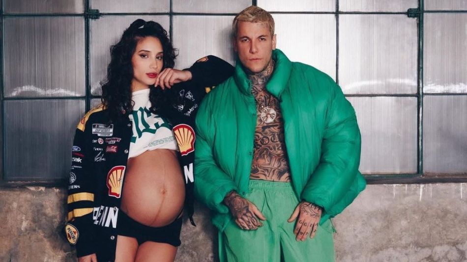 Alex Caniggia y Melody Luz