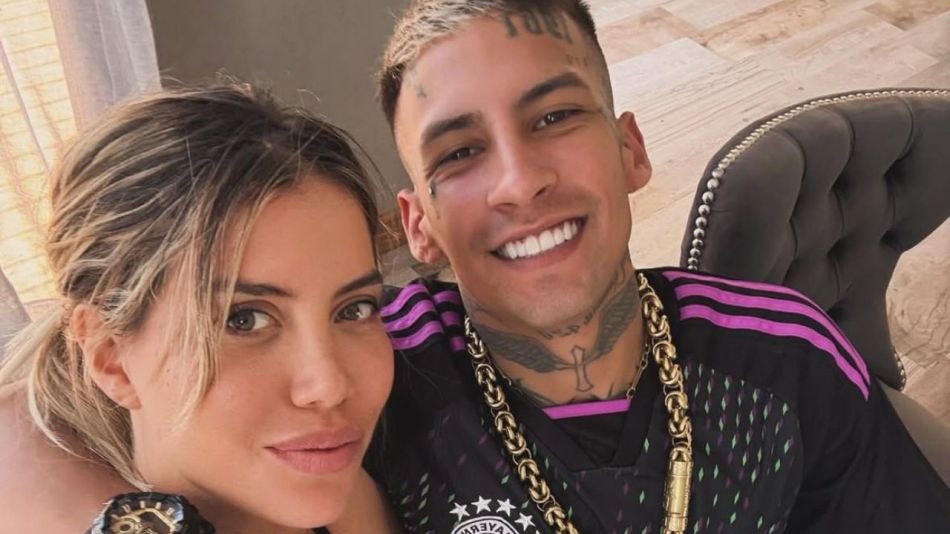 Wanda Nara y L-Gante de vacaciones en Pinamar 