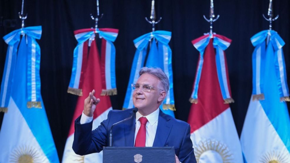 Discurso de Llaryora en Dean Funes