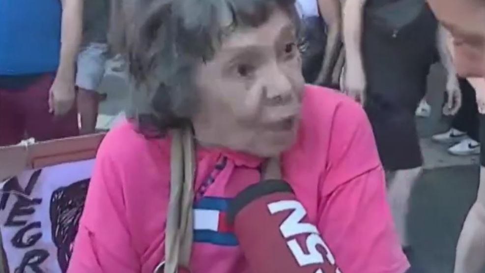 Polémica frase en la Marcha Antifascista