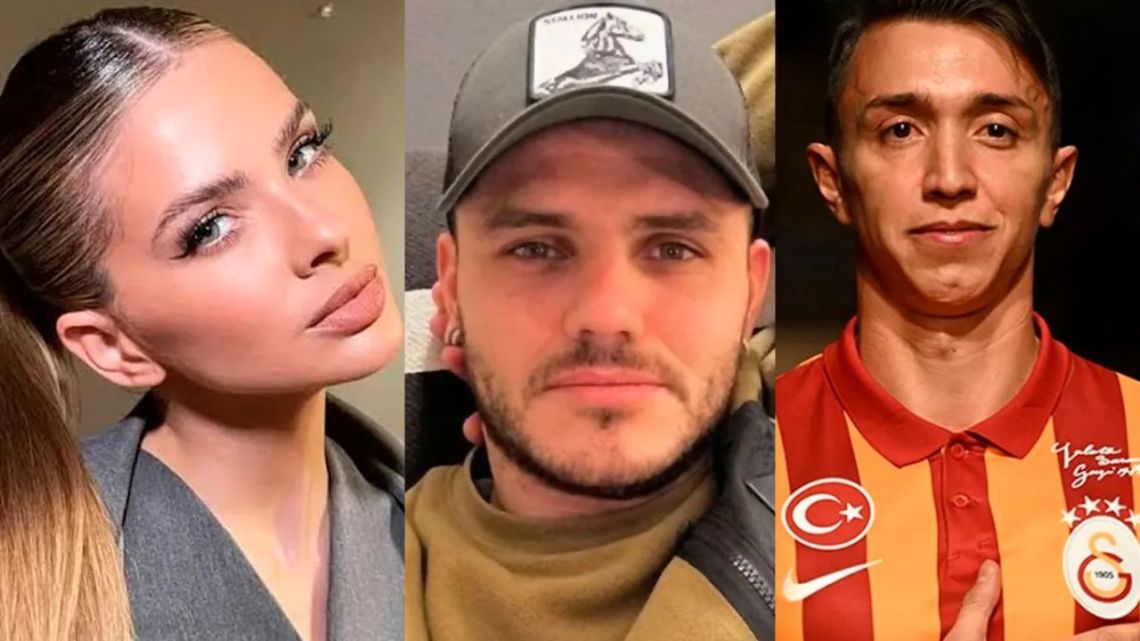 La China Suárez y su gesto con Fernando Muslera, amigo de Mauro Icardi, que provocó la reacción de Wanda Nara