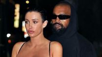 El "no vestido" de Bianca Censori, la esposa de Kanye West, en los Grammy 2025 que generó revuelo