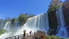 La entrada al Parque Nacional Iguazú cuesta $15.000 para los argentinos.