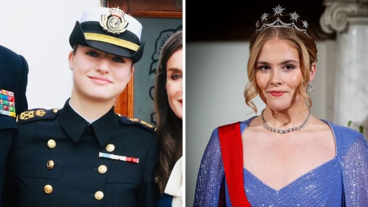 Los dos caminos de las princesas: la princesa Leonor en su formación militar y Amalia de Holanda como diplomática | Caras