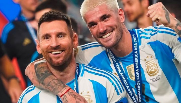 La inesperada respuesta de Lionel Messi a las fotos de Rodrigo de Paul que hizo reír a todos