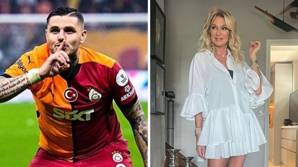 Mauro Icardi y Yanina Latorre