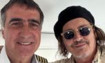 Johnny Depp en Argentina con Antonio Laje como piloto privado