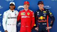 Hamilton, Leclerc y Vestappen