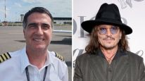 Antonio Laje y Johnny Depp