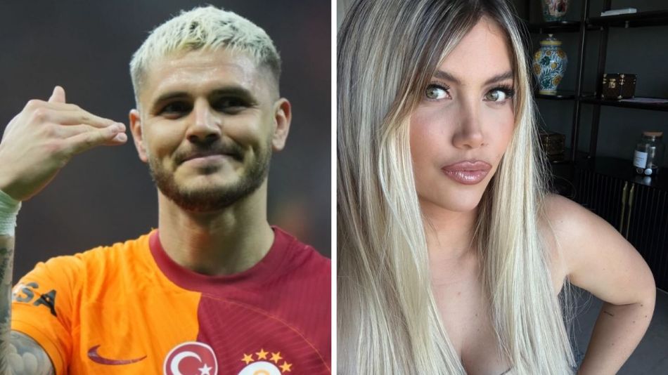 Mauro Icardi y Wanda Nara