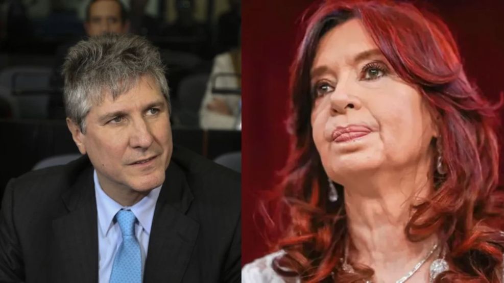 Amado Boudou y Cristina Kirchner