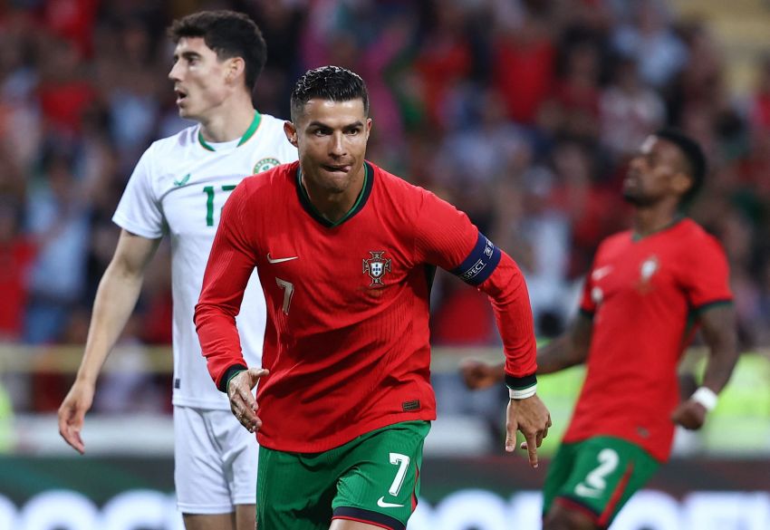 Cristiano Ronaldo con Portugal