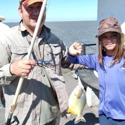 Buen momento con dorados activos, bogas con salamín, manduvas de linda talla y presencia de algunas carpas grandes pescando sobre el propio cajón de pesca entre los clubes.