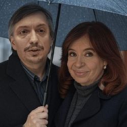 Máximo y CFK por la IA de Grok | Foto:Grok