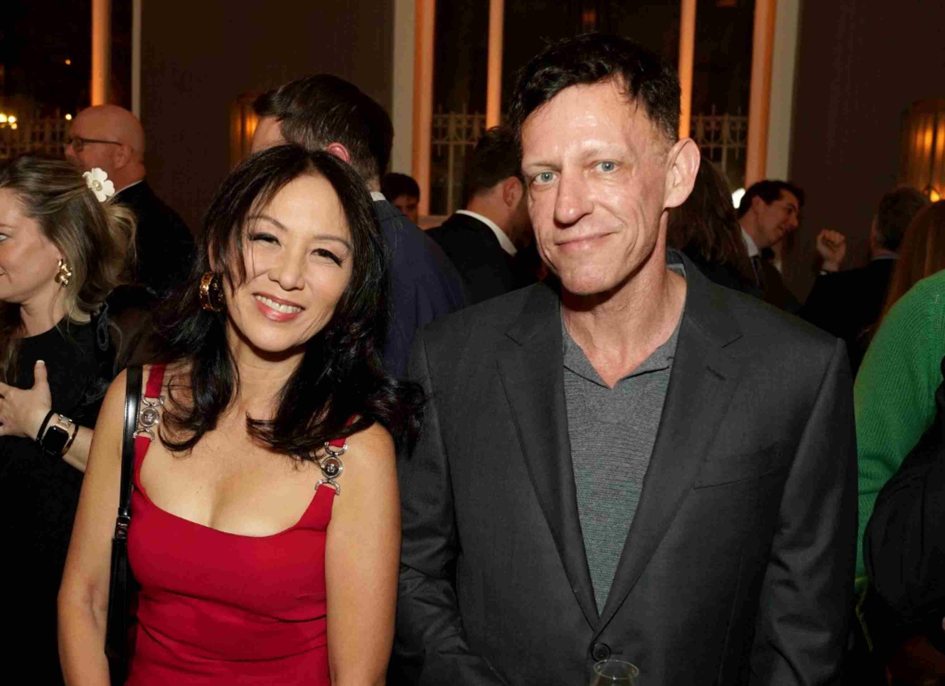 Enero 2025. La abogada Amy Chua, y Peter Thiel, en Nueva York.