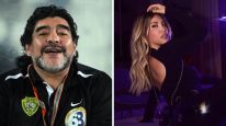 Diego Maradona y Wanda Nara