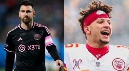 Patrick Mahomes habló sobre Lionel Messi